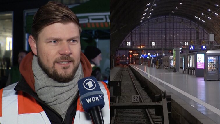 Dėl Vokietijos traukinių mašinistų įspėjamojo streiko atšaukta tūkstančiai kelionių: Kalėdų laikotarpiu streikai nenumatyti