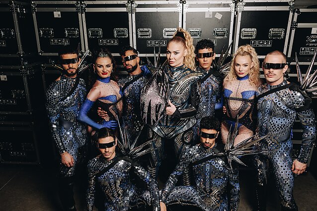 Natalijos Bunkės koncerto akimirka