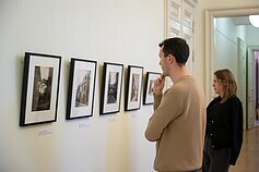 На выставке "Еврейский Вильнюс Яна Булгака" На выставке "Еврейский Вильнюс Яна Булгака"