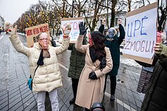 Protesto eitynės „Visveidis Kaunas“