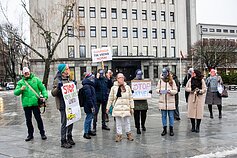 Protesto eitynės „Visveidis Kaunas“