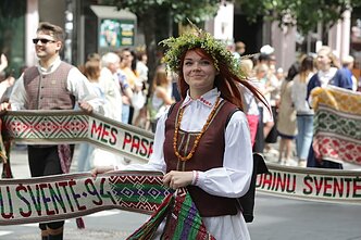 Prasideda Dainų šventės žygis per Lietuvą