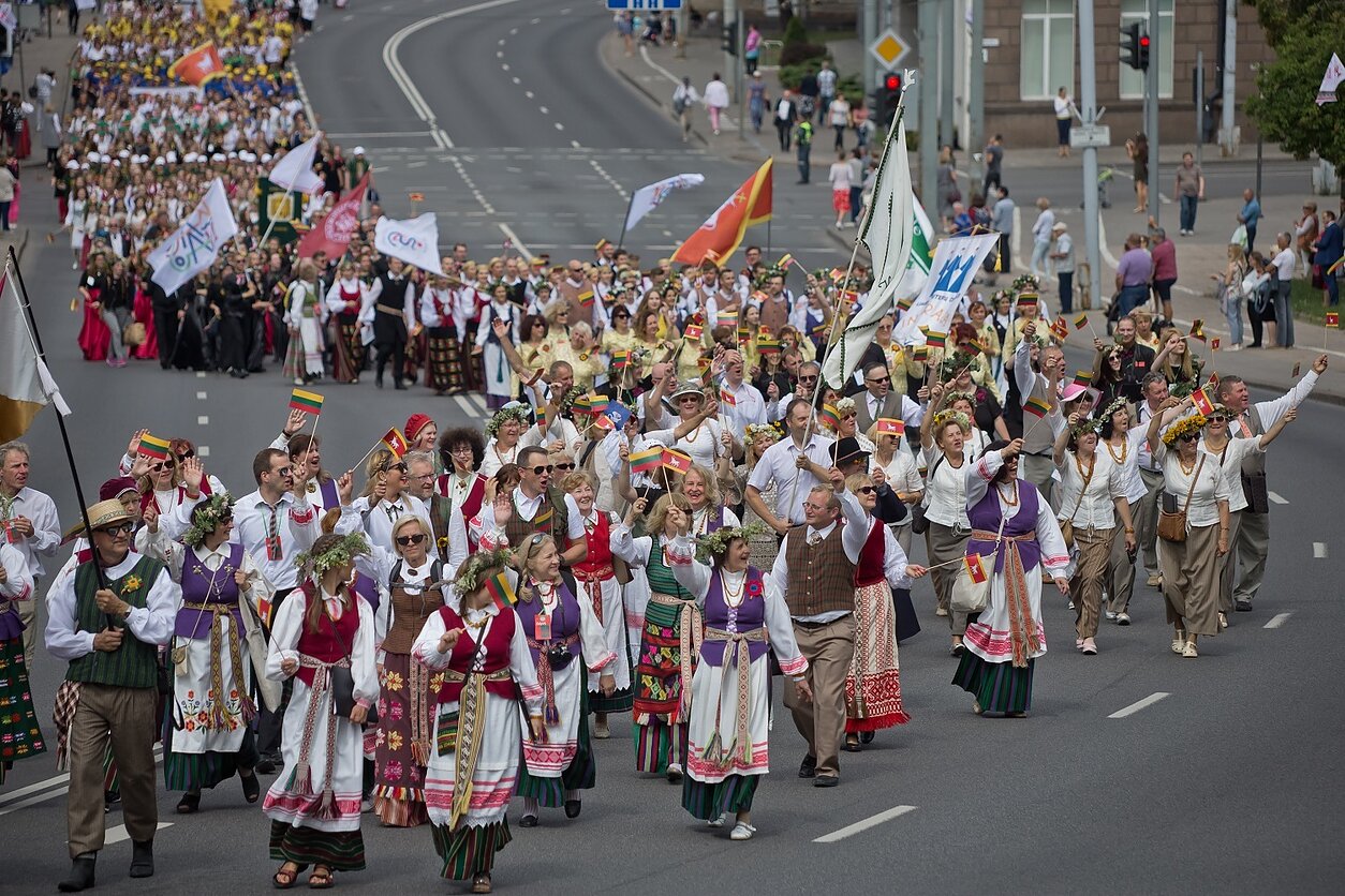 Prasideda Dainų šventės žygis per Lietuvą