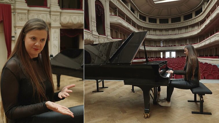 Karališkojoje Briuselio konservatorijoje studijavusi Monika: man patinka gyventi pagal griežtą dienotvarkę