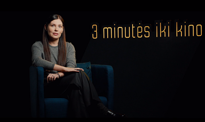 3 minutės iki kino. Prancūzų filmą „Vieną gražų rytą“ pristato laidų vedėja Eglė Daugėlaitė-Kryževičienė