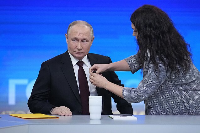 Putin na corocznej konferencji 