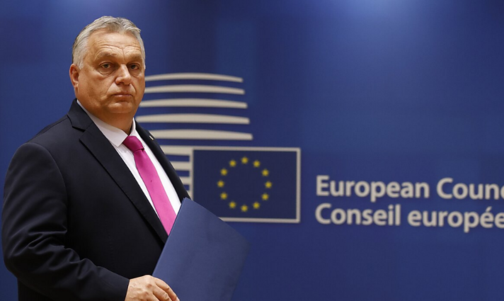Žinios. Vengrijos premjeras užblokavo 50 milijardų eurų paramos paketą Ukrainai