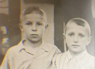 Sigitas Račkys su geriausiu draugu Kaziu Sigitas Račkys su geriausiu draugu Kaziu