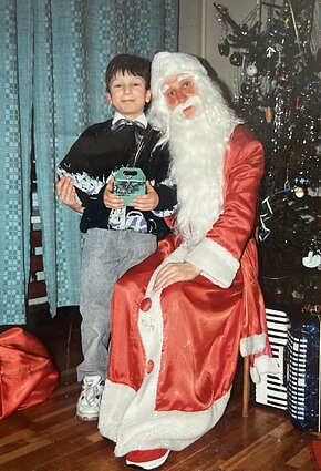 Vaidas Baumila vaikystėje Vaidas Baumila vaikystėje