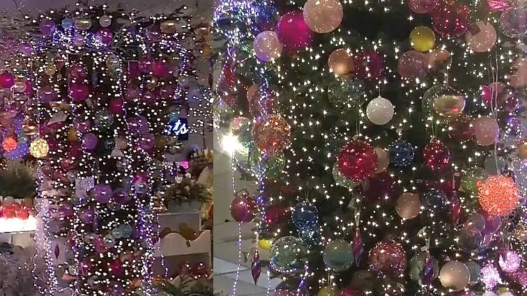 Sutaupo vietos ir sukuria neįprastą atmosferą: apversta Kalėdų eglė – karščiausia šiųmetė tendencija