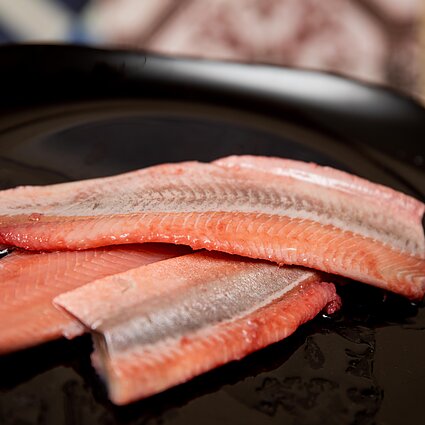 „Matjes“ rūšies silkių filė