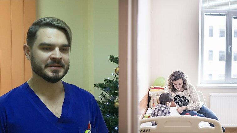 „Ligos į kalendorių nežiūri“: šventes ligoninėje praleisiantiems vaikams Šiaulių vaikų chirurgai rengia akciją