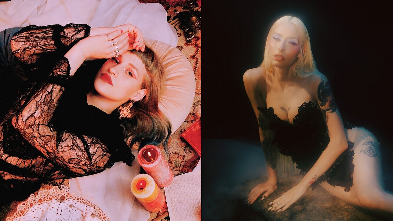 Čekijos atstovė Aiko (kairėje) ir Slovėnijos atstovė Raiven