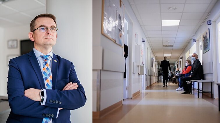 Žinios. Dulkys: ateityje reikės didinti įmoką sveikatos draudimo fondui