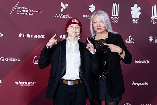Dominika Banevič su mama Alina