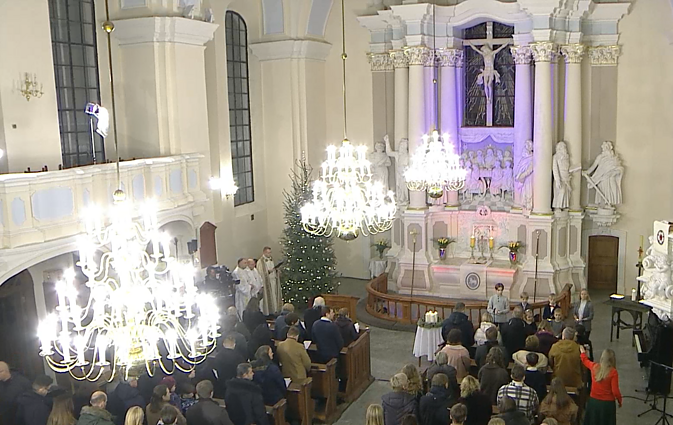 Šv. Kūčių pamaldos iš Vilniaus evangelikų liuteronų bažnyčios