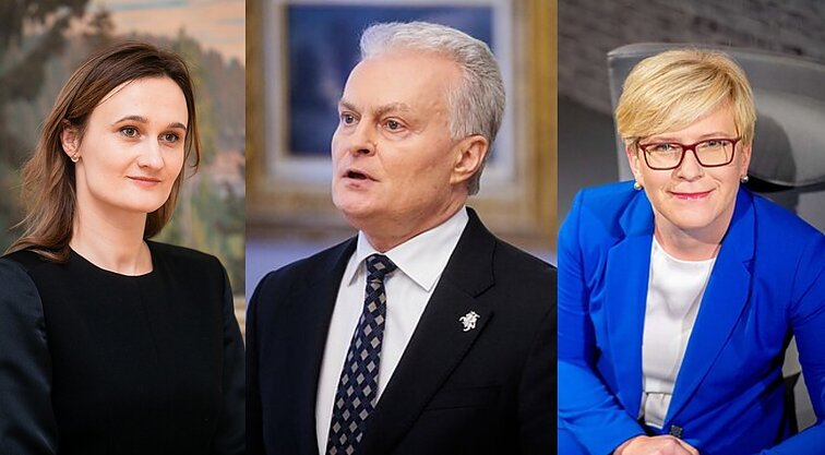 Seimo pirmininkė, premjerė ir prezidentas linki tvirtos bendrystės ir primena, kad šventės – proga sustoti