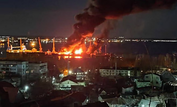 Smūgis desantiniam laivui „Novočerkask“ 