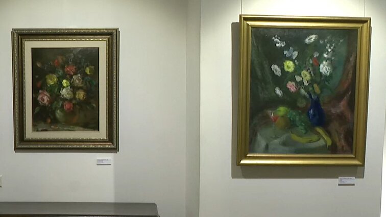 Kauno rajono muziejuje – tapytojo Puzino darbų paroda: gimė Rygoje, bet į pasaulį žiūrėjo lietuvio akimis