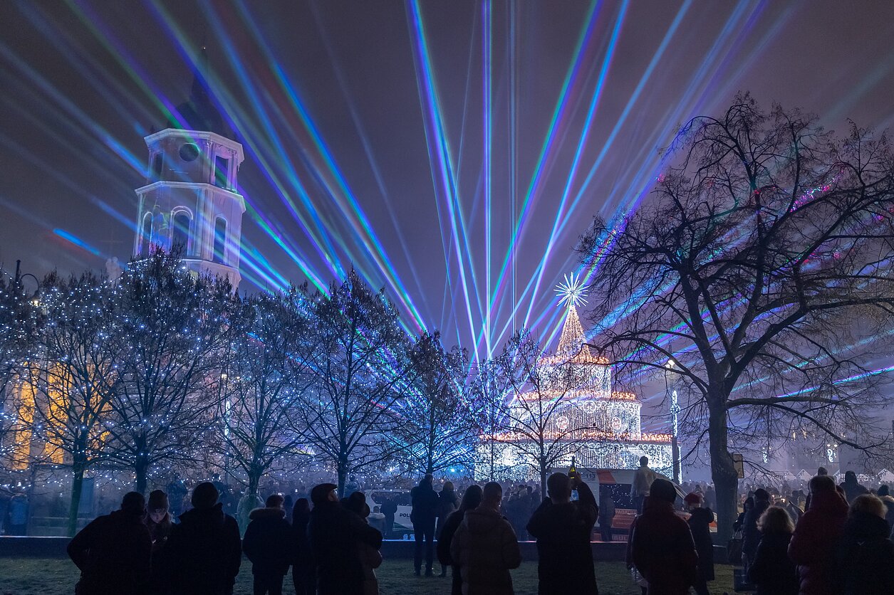 New Year celebration in Vilnius New Year celebration in Vilnius