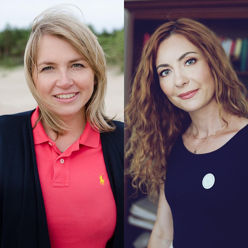 Asmeninio archyvo nuotr., Jolita Gaskin/ Laura Tamulevičė/ Koliažas