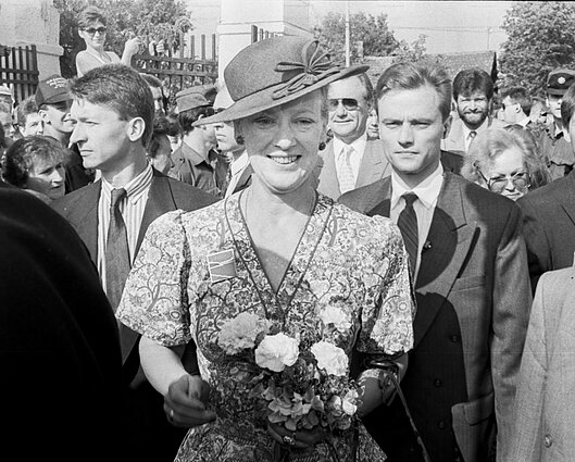 Danijos karalienės Margaritos II vizitas Lietuvoje 1992-ųjų liepą