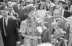 Queen Margrethe II of Denmark visiting Lithuania Queen Margrethe II of Denmark visiting Lithuania