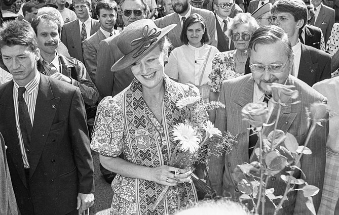 Danijos karalienės Margaritos II vizitas Lietuvoje 1992-ųjų liepą