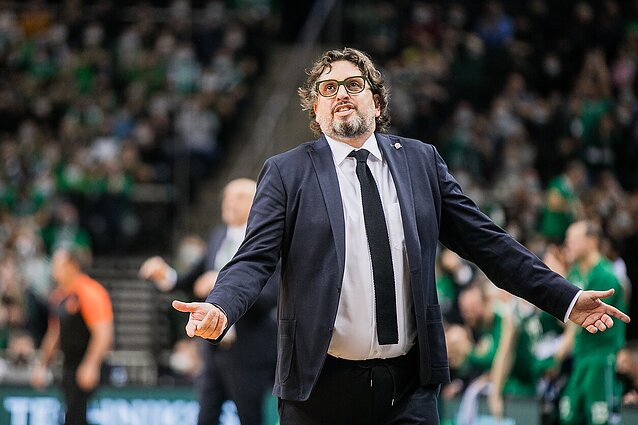 Eurolyga per LRT. Prie Kauno „Žalgirio“ vairo – Andrea Trinchieri, laukia kova su Berlyno ALBA krepšininkais