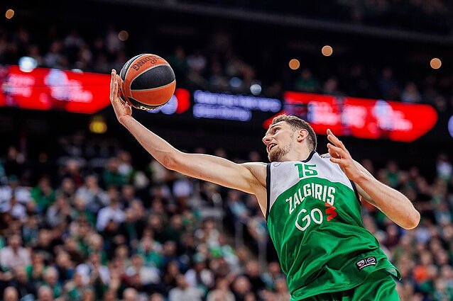 Eurolyga per LRT. Po antro kėlinio – Kauno „Žalgirio“ 7 taškų pranašumas prieš Berlyno ALBA