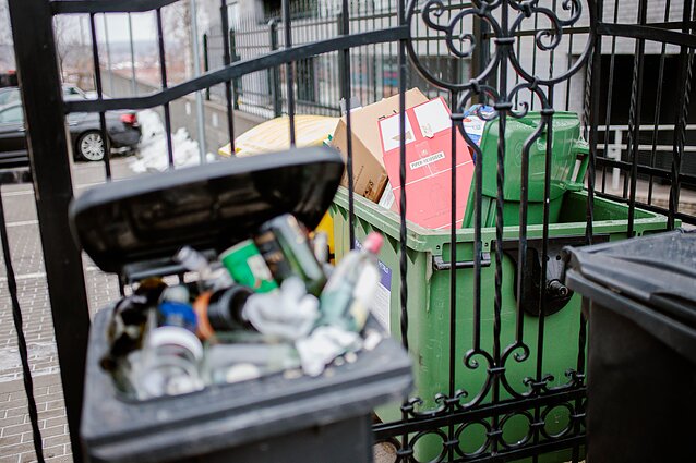 Šiukšlių konteineriai