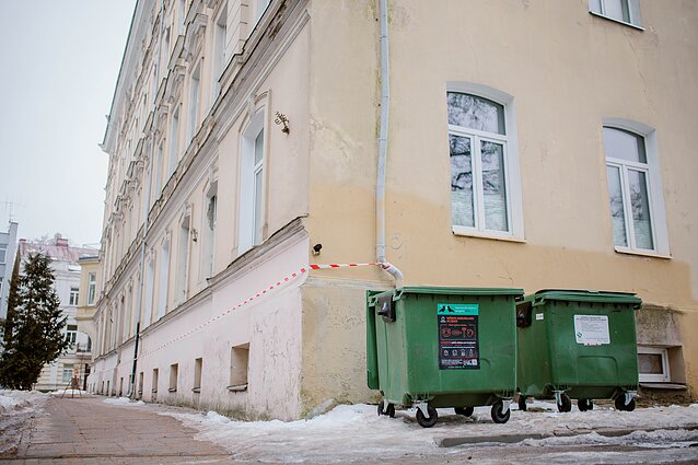 Šiukšlių konteineriai