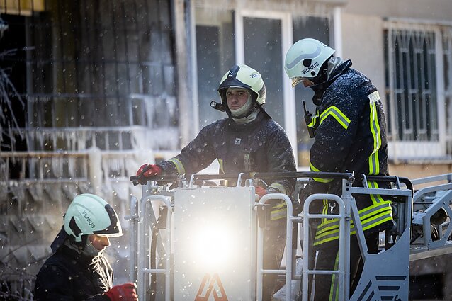Gaisro Viršuliškėse padariniai