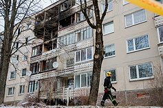 Gaisras daugiabutyje Viršuliškių gatvėje
