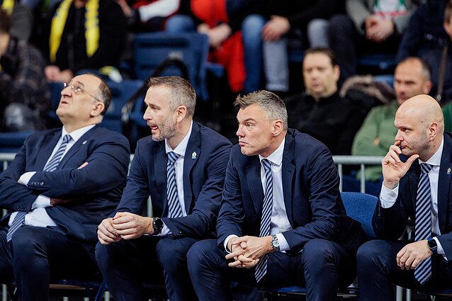 Tomas Masiulis ir Šarūnas Jasikevičius