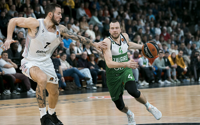 Eurolyga per LRT. Kauno „Žalgiris“ nusileido Eurolygos Vilerbano ASVEL krepšininkams