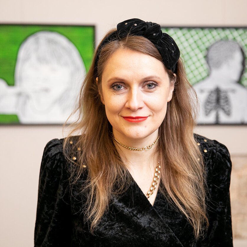 D. Umbraso  / LRT nuotr., Kristinos Norvilaitės paroda Į viską pažvelgti ramia akimi