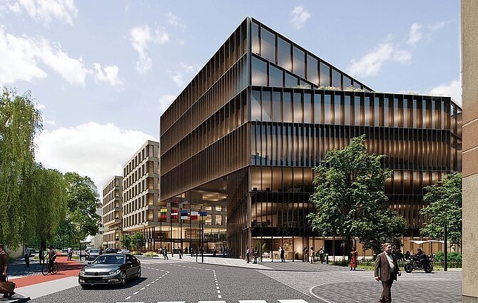 Šimtus milijonų eurų kainuosiantis ministerijų miestelio projektas tinka ne visiems: įžvelgia žalą darbuotojų sveikatai