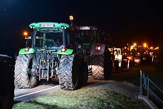 Protesty rolników w Niemczech