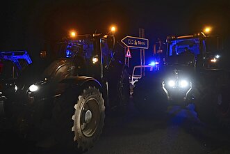 Protesty rolników w Niemczech