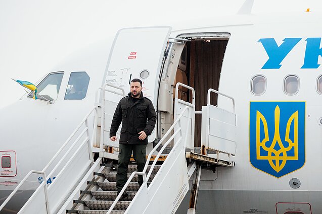В Литву прибыл президент Украины Владимир Зеленский