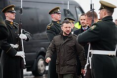 В Литву прибыл президент Украины Владимир Зеленский