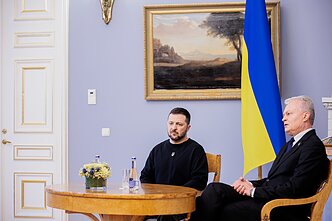 Владимир Зеленский и Гитанас Науседа