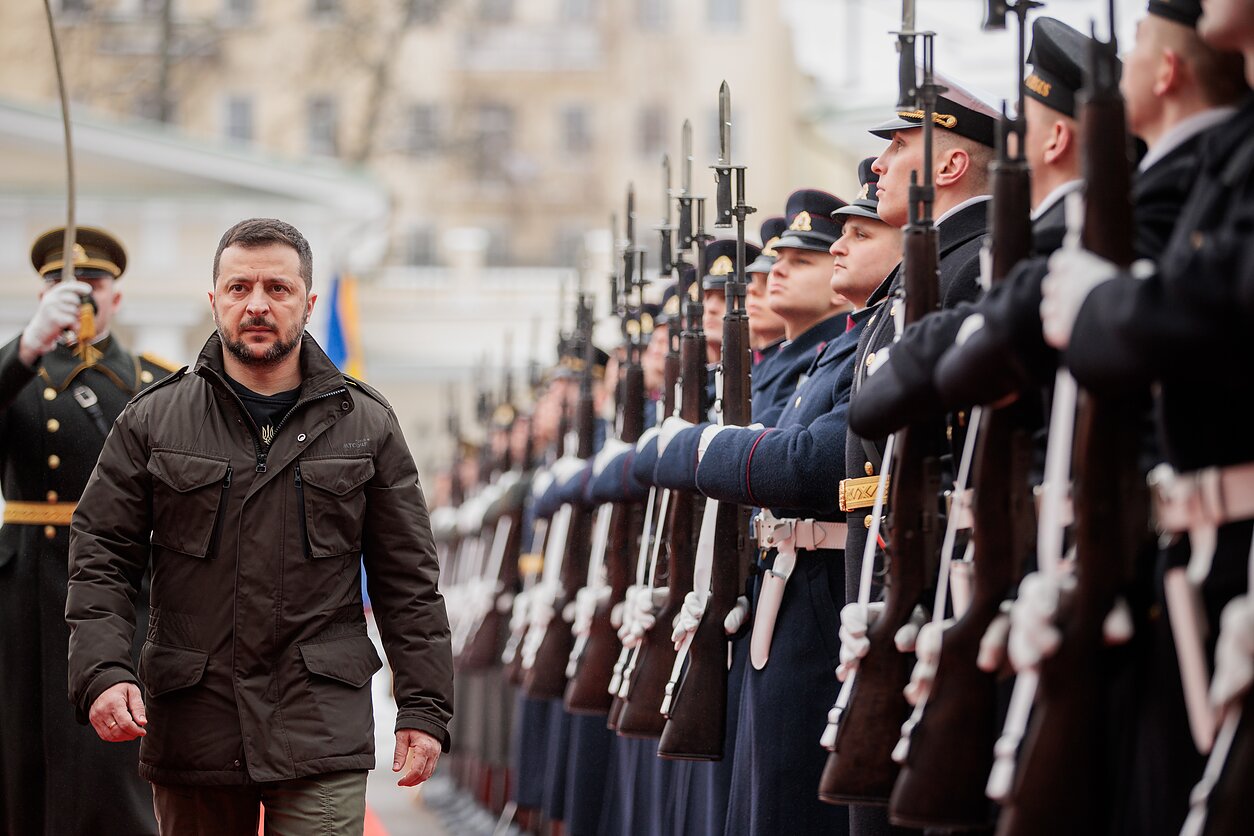 Volodymyras Zelenskis susitinka su Gitanu Nausėda Volodymyras Zelenskis susitinka su Gitanu Nausėda