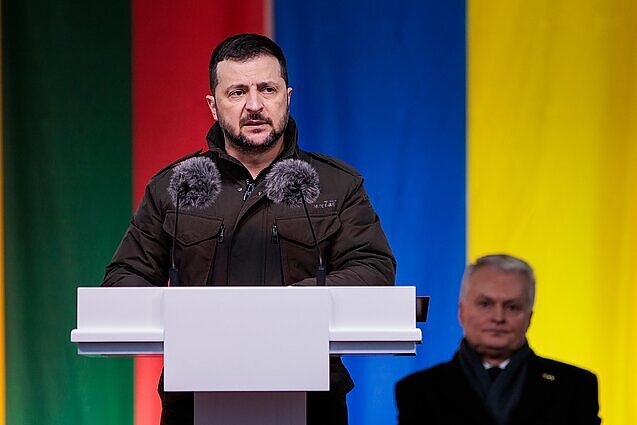 Pabrėžė Zelenskio vizito prasmę: Lietuva – ne tik aktyvi rėmėja, bet gali prisidėti ir prie ginklavimosi