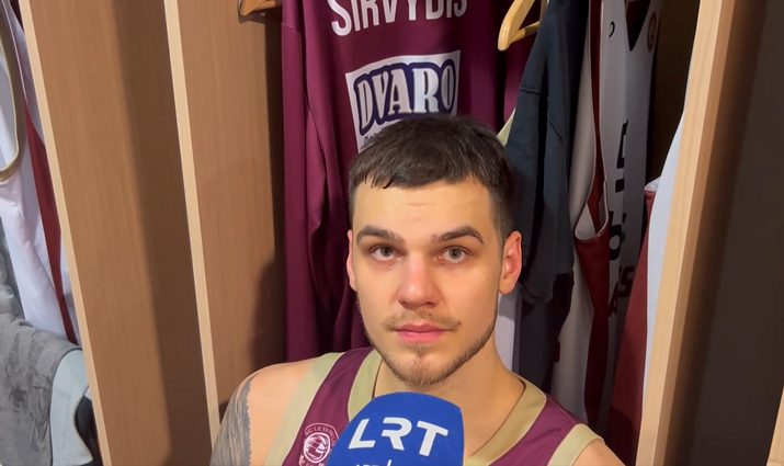 Deividas Sirvydis po rungtynių prieš Gran Kanarijos „Dreamland“: pradėjome visai slogiai