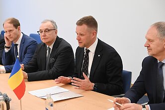 Gabrielius Landsbergis susitiko su Rumunijos ministre Luminita-Teodora Odobescu Gabrielius Landsbergis susitiko su Rumunijos ministre Luminita-Teodora Odobescu