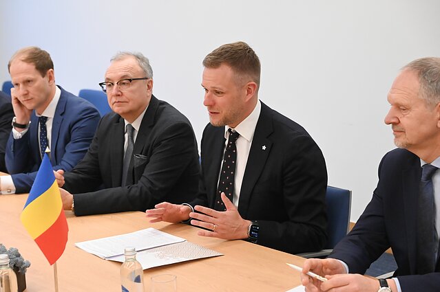 Gabrielius Landsbergis susitiko su Rumunijos ministre Luminita-Teodora Odobescu Gabrielius Landsbergis susitiko su Rumunijos ministre Luminita-Teodora Odobescu