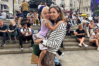 Vaiva Rykštaitė su šeima Vaiva Rykštaitė su šeima