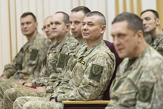 Lietuvos kariai išvyko į dar vieną ukrainiečių rengimo misiją Jungtinėje Karalystėje